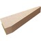 Ekena Millwork 5"W x 30"D x 10"H Thin Concord Rough Cedar Woodgrain TimberThane Corbel, Primed Tan CORUR05X30X10CONRCPR - alternate 2